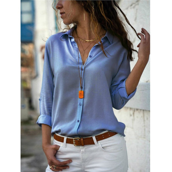 Camisa Social Feminina Virtuz - Corte Italiano