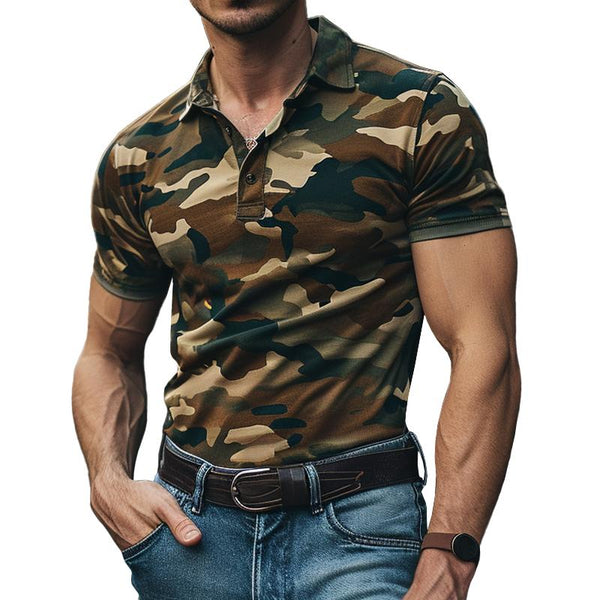 Camisa Polo Masculina Militar Comando