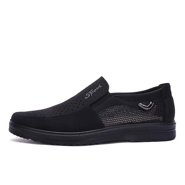 Sapato Casual Customline com Ventilação e Slip-On