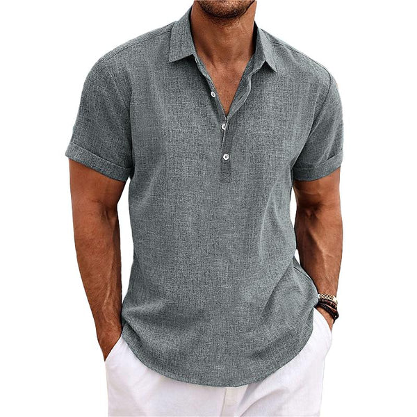 Camisa Masculina de Linho Sphene